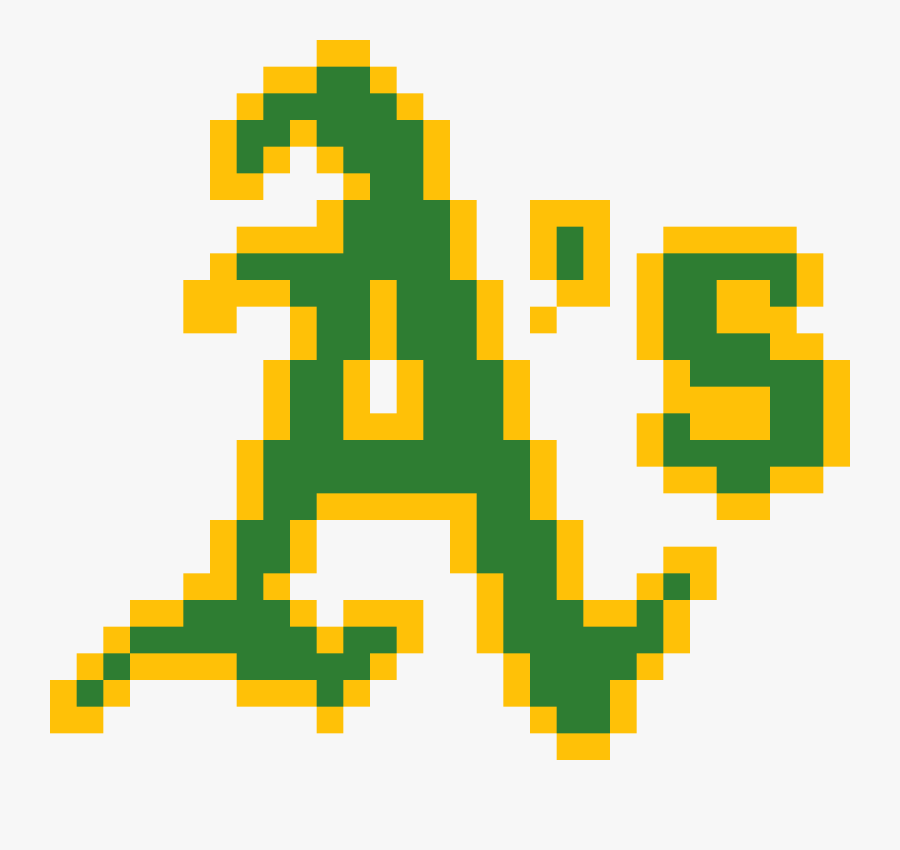 Pixel Art Clover Pixel, Transparent Clipart