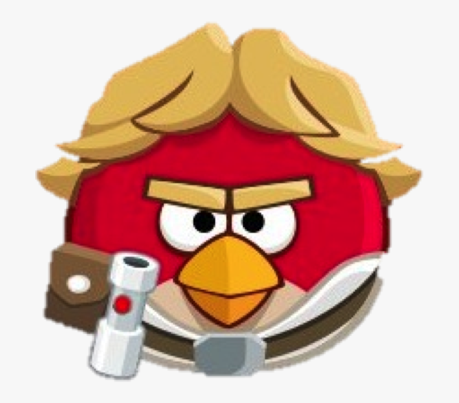 Luke Skywalker Angry Birds Star Wars Ii Anakin Skywalker - Anakin Skywalker Angry Birds, Transparent Clipart