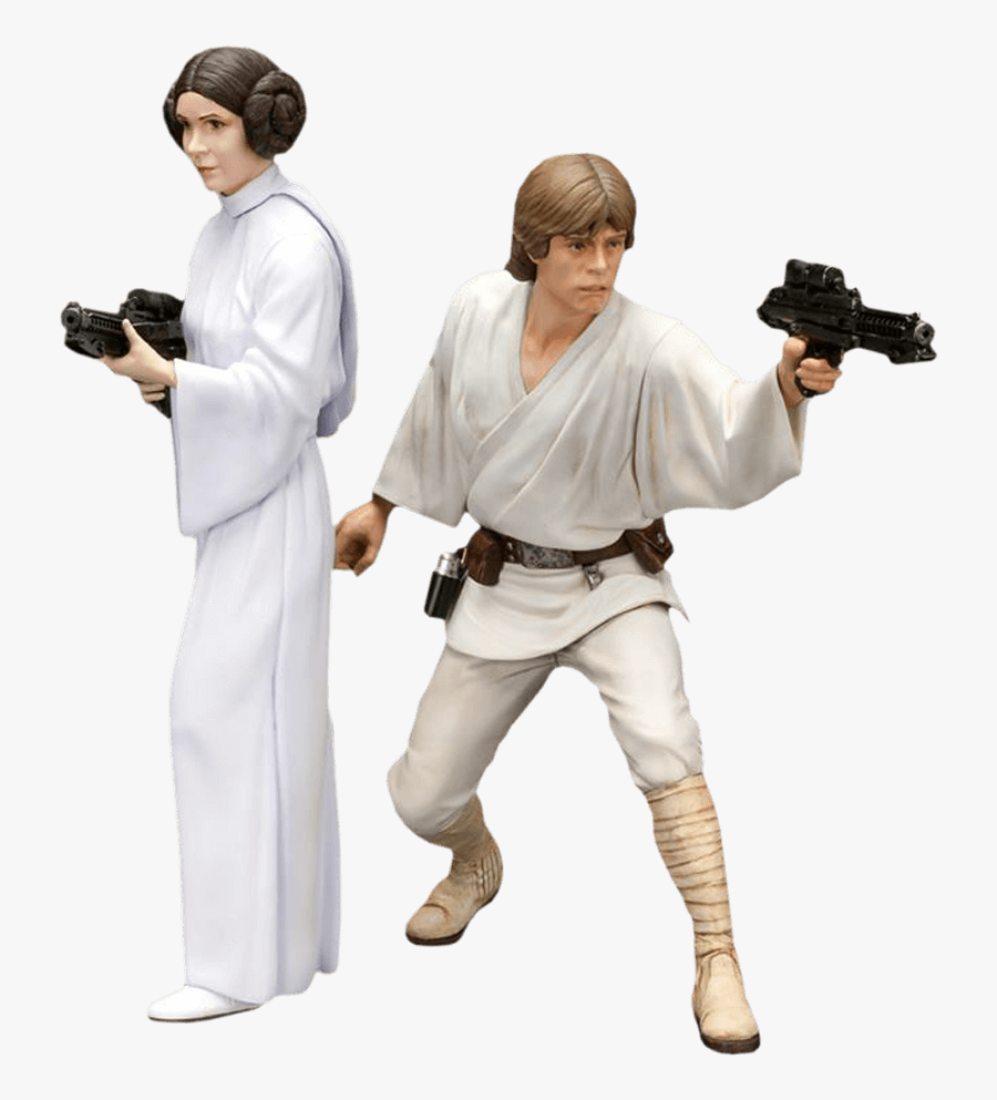 Martial Arts Uniform,action Figure,fictional Character,luke - Princesa Leia Star Wars Png, Transparent Clipart