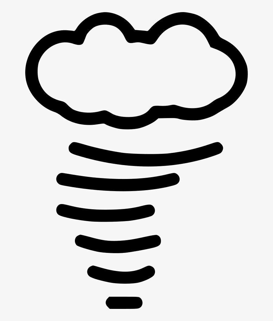 Tornado Hurricane Storm Natural Disater Calamity Comments - Weather Icons Tornado, Transparent Clipart