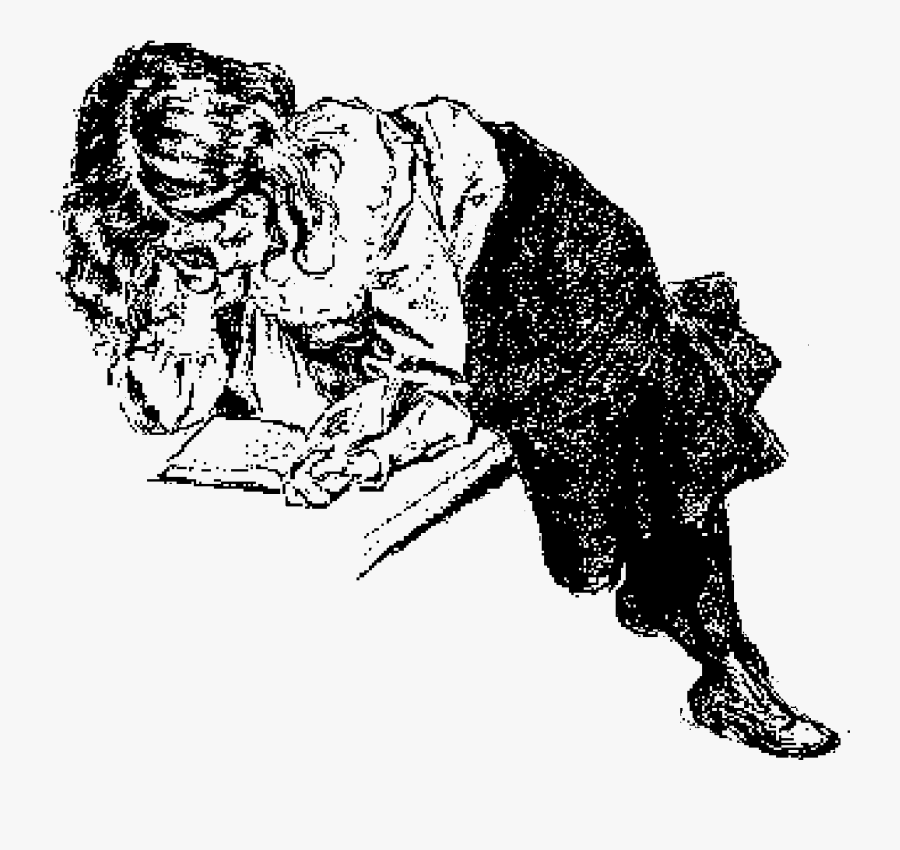 Transparent Jews Clipart - Girl Reading Sketch Transparent, Transparent Clipart