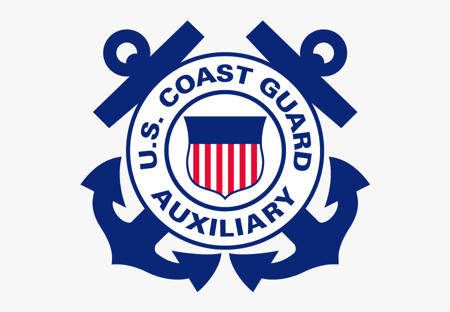 United States Coast Guard Auxiliary Clipart , Png Download - Us Coast Guard Aux Logo, Transparent Clipart