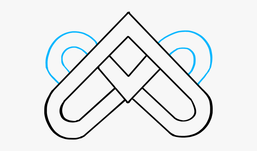 How To Draw Celtic Knot - Easy Step By Step Easy Celtic Knots, Transparent Clipart