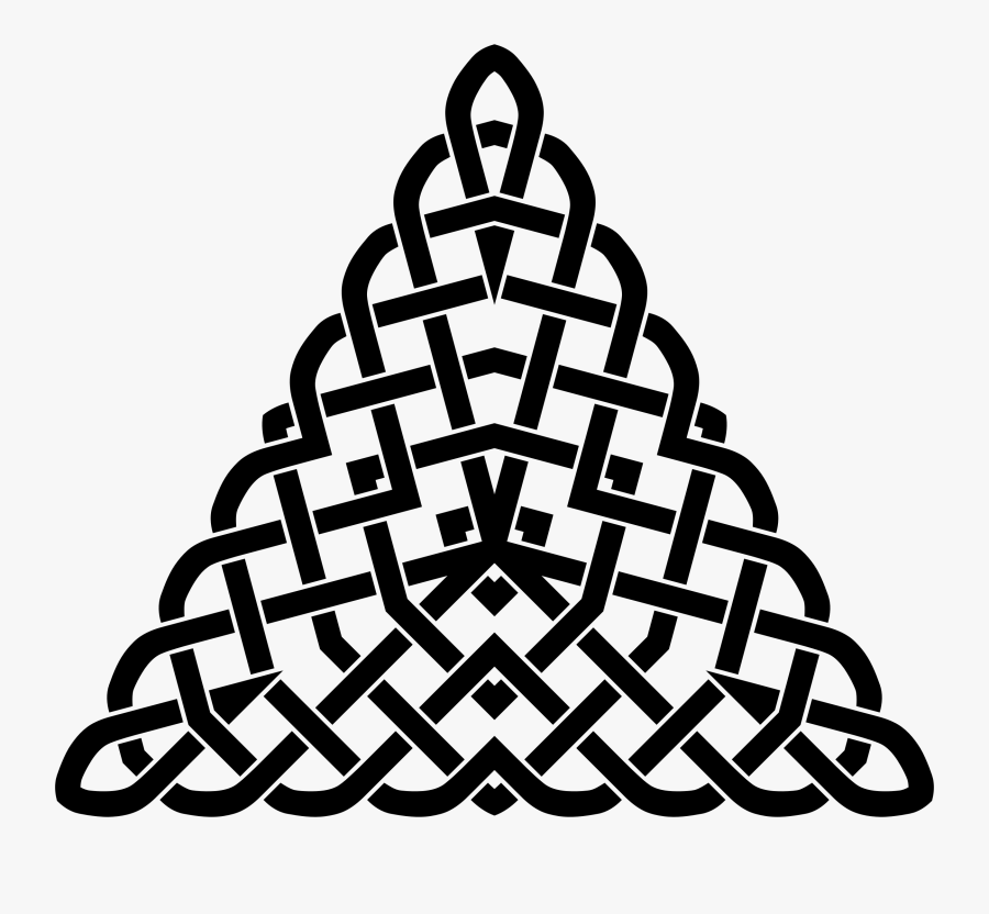 Pine Family,leaf,symmetry - Triangulo Celta Png, Transparent Clipart