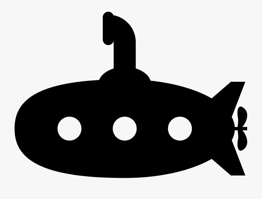 Submarine Svg Png Icon Free Download - Icono Submarino Png, Transparent Clipart