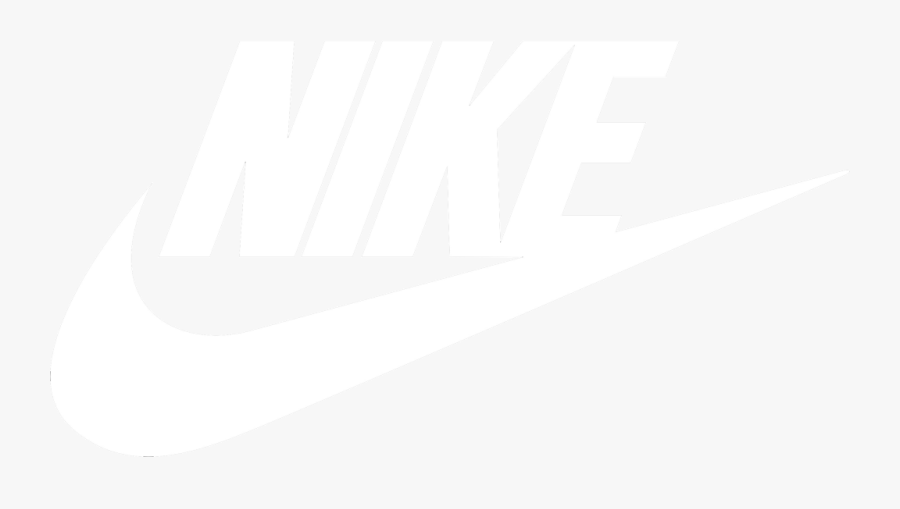 Football Clipart Nike - Nike Logo White And Black, Transparent Clipart