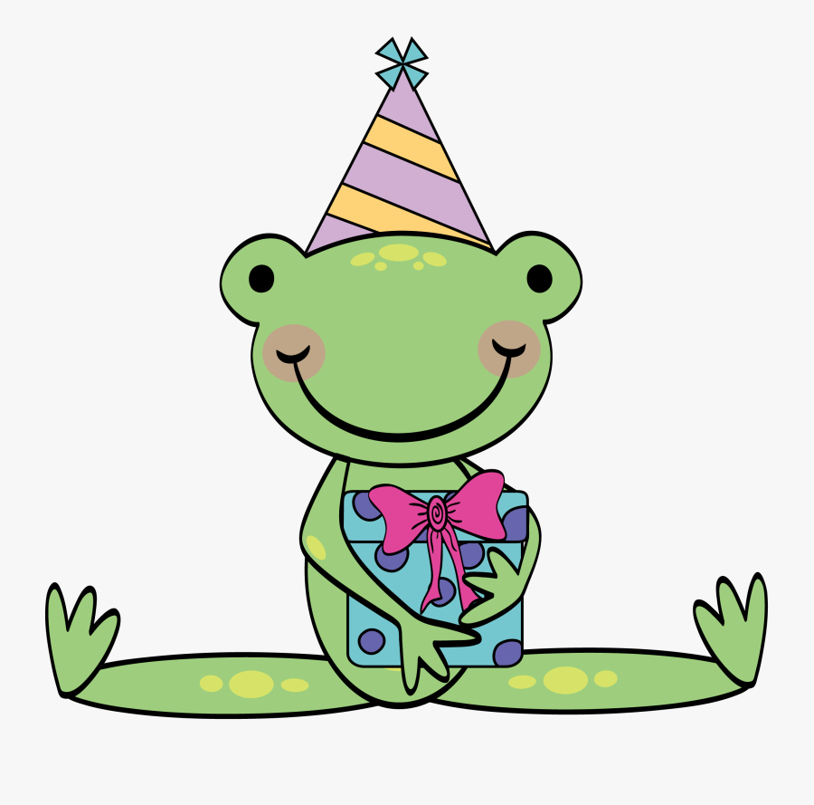 Frog Birthday Quotes - Happy Birthday Frog Clipart, Transparent Clipart