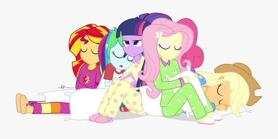 Pajama Clipart Baby Sleeper - Equestria Girls Rarity Sleep, Transparent Clipart