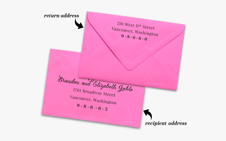 Envelope For Save The Date, Transparent Clipart