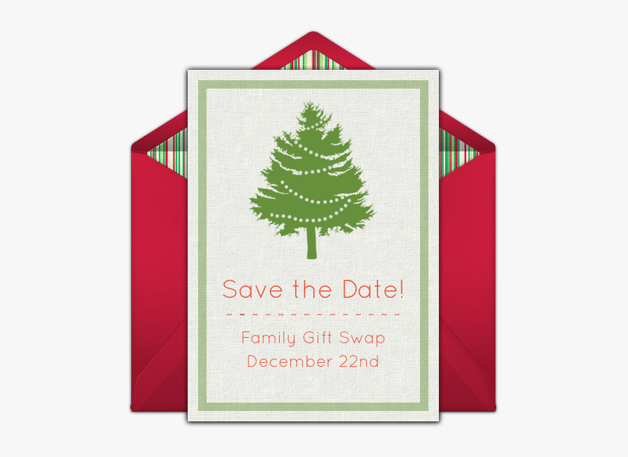 Save The Date Navidad, Transparent Clipart