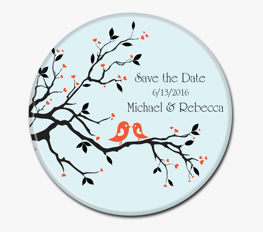 Transparent Save Button Png - Cat On Branch Silhouette, Transparent Clipart