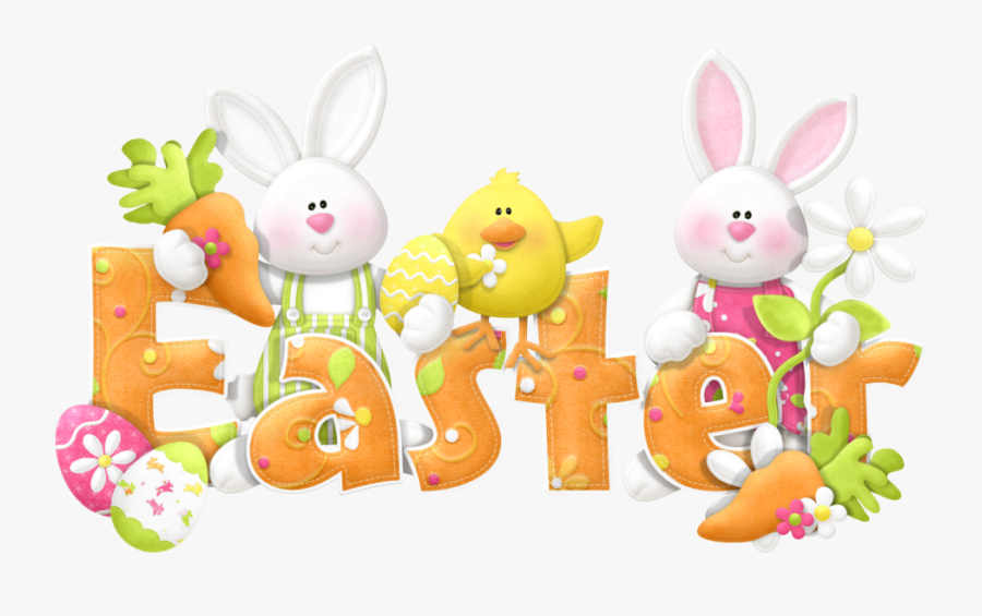 Clipart Happy Easter Bunny, Transparent Clipart