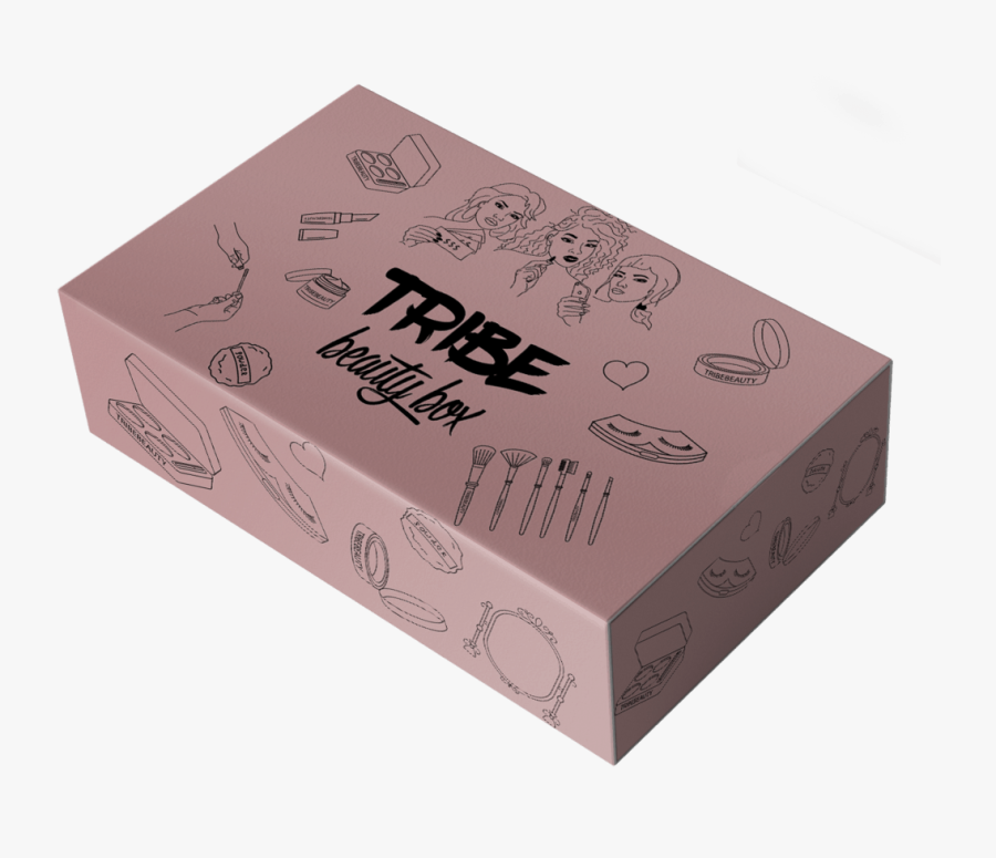 Box , Transparent Cartoons - Tribe Beauty Box August 2018, Transparent Clipart