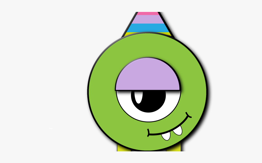 Circle Monster Clipart, Transparent Clipart