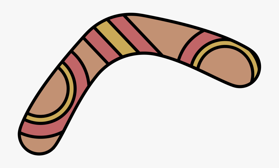 Drawing Of A Boomerang Clipart , Png Download - Boomerang Clip Art, Transparent Clipart