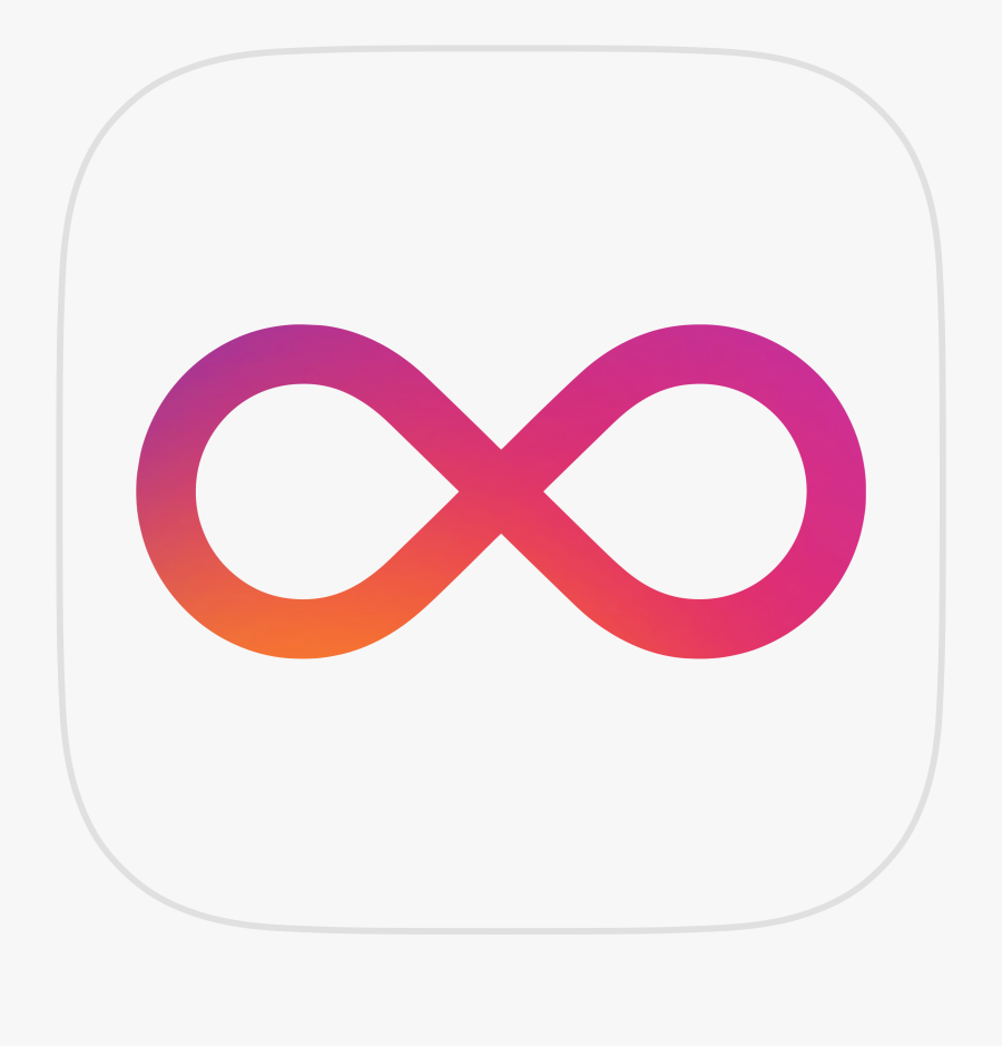 Pink,line,purple,clip Art,symbol,material - Boomerang Logo Instagram, Transparent Clipart