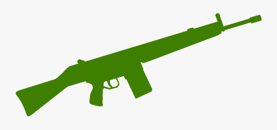 Military Rifle Cliparts - Provide For The Common Defense Symbol, Transparent Clipart