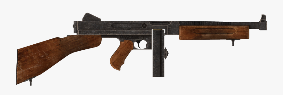 Tommy Gun Png - Thompson Submachine Gun Png, Transparent Clipart
