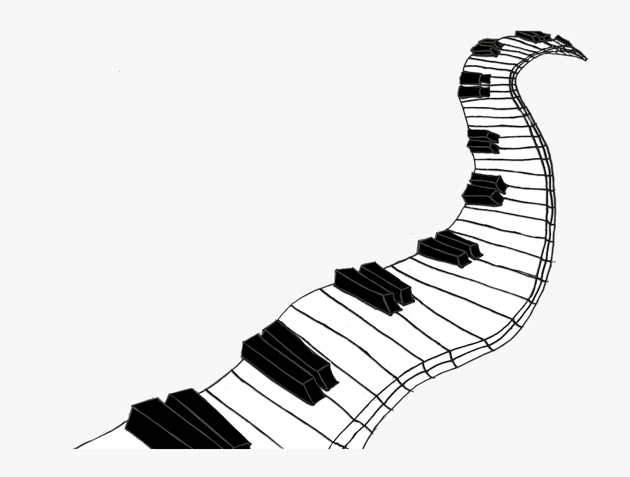 Transparent Piano Keys Png Piano Keys Drawing Png , Free