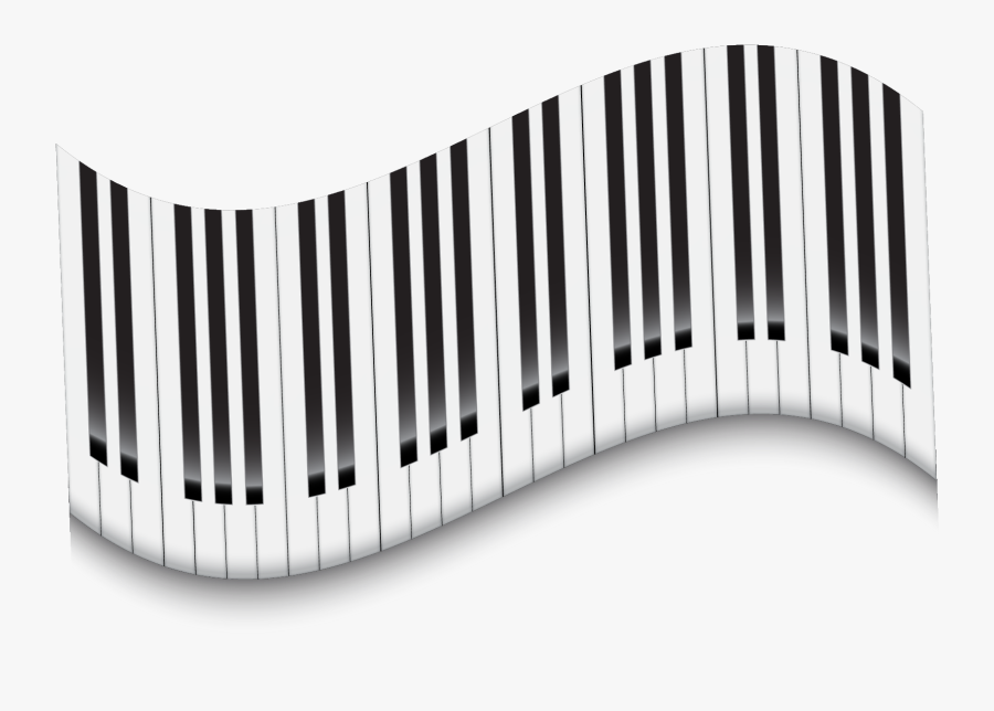 Musical Keyboard Piano - Keyboard Piano Vector Png, Transparent Clipart