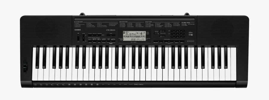 Piano Keyboard Clipart Black And White, Transparent Clipart