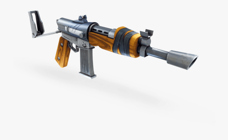 Rifle,machine Gun,ranged Weapon,cylinder,machine - Fortnite Season 5 New Weapons, Transparent Clipart