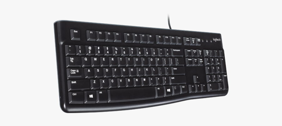 Logitech K120 Keyboard, Transparent Clipart