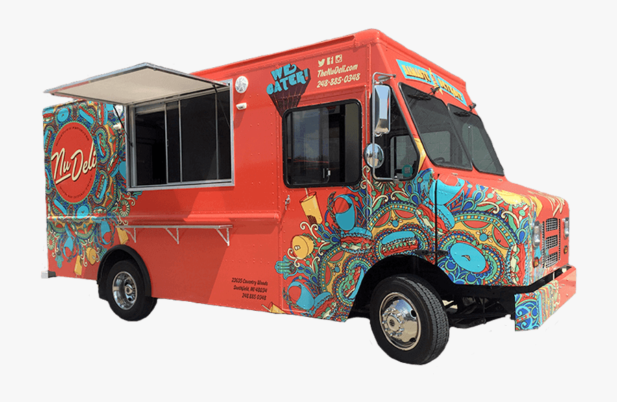 Transparent Truck Png - Food Truck Transparent Background, Transparent Clipart