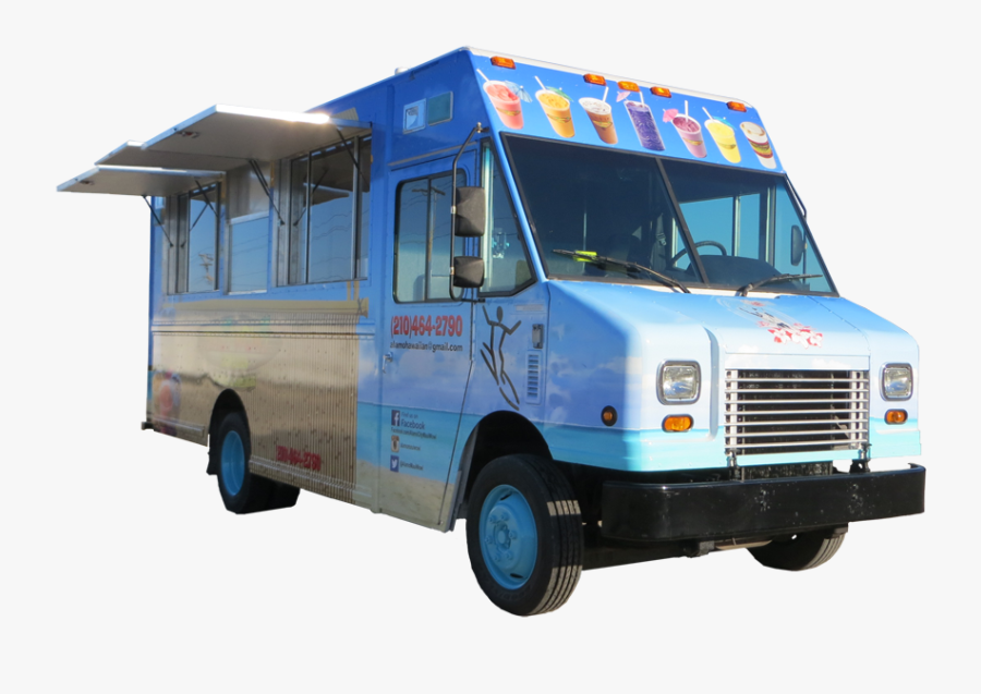 Clip Art Food Truck Graphics - Commercial Vehicle, Transparent Clipart
