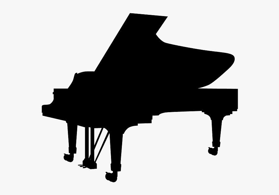 Clipart Grand Piano Silhouette, Transparent Clipart