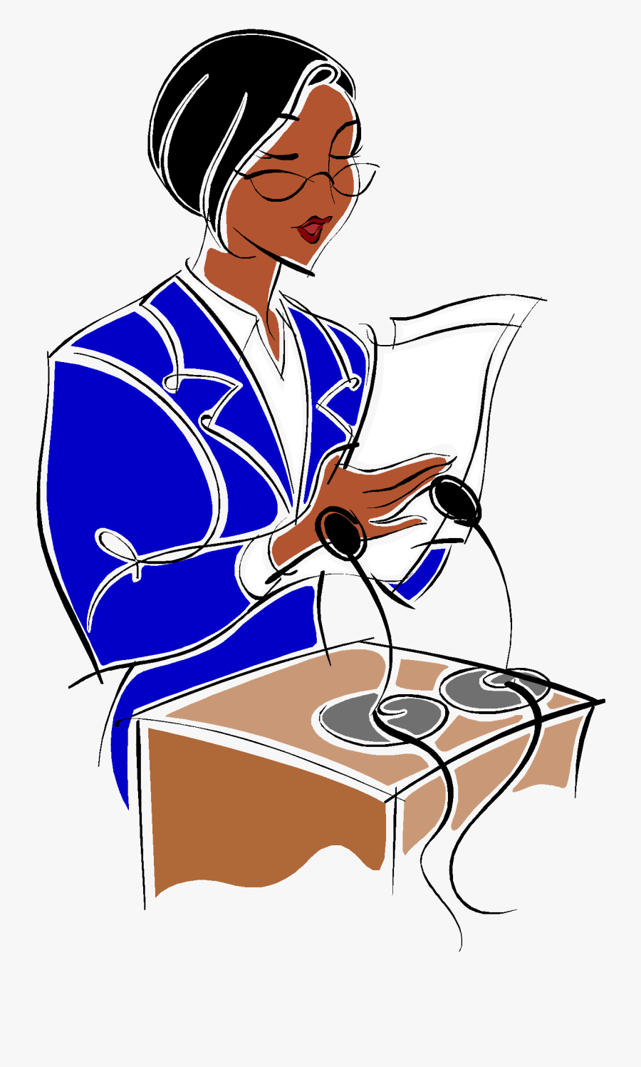 Transparent Presenting Clipart - Konuşmacı Gif, Transparent Clipart