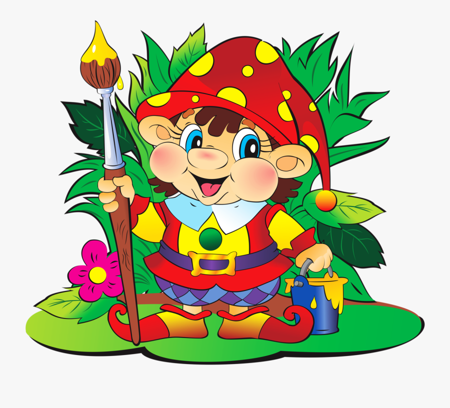 Клипарт Гномик Png, Transparent Clipart