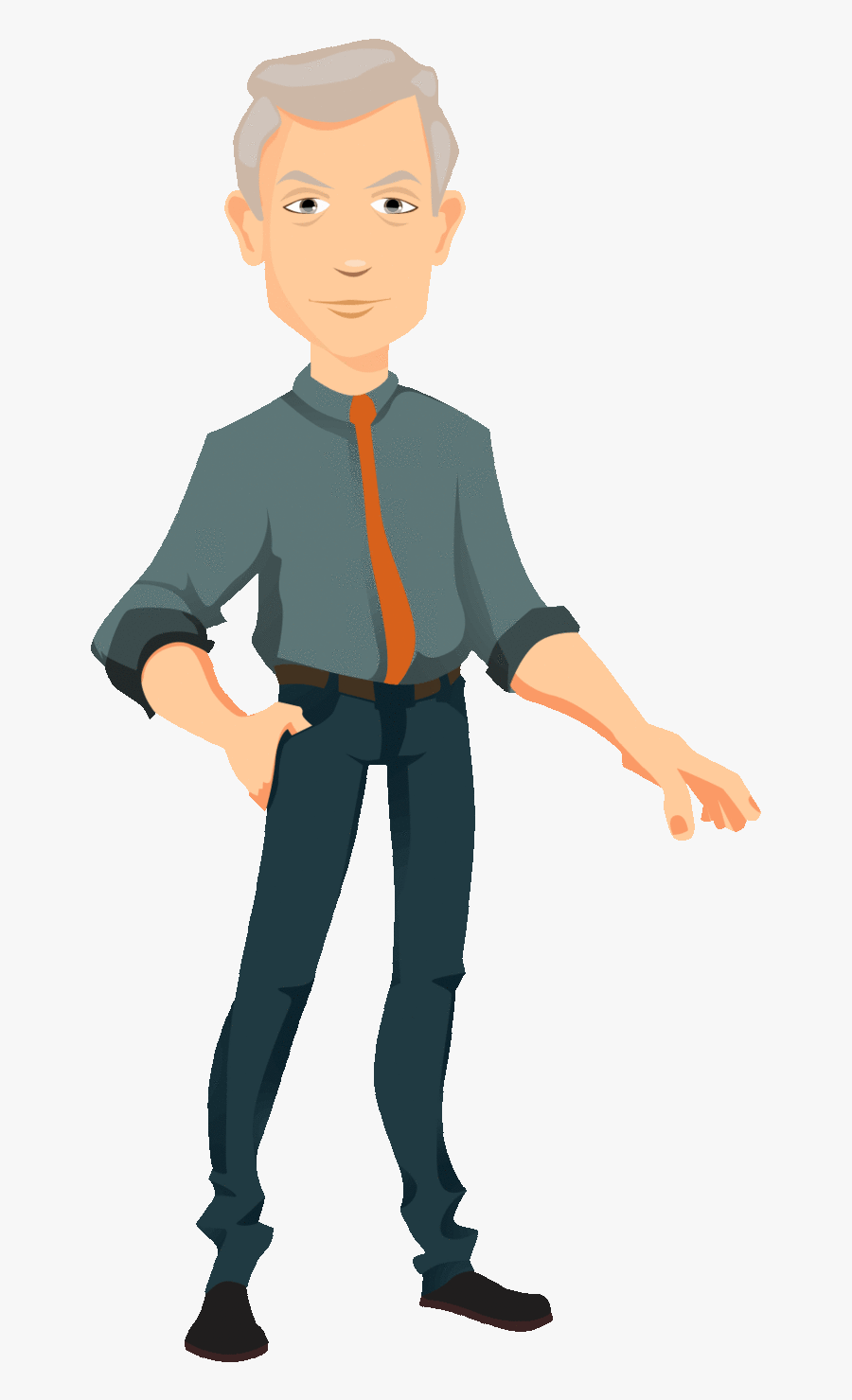 Presenting Gif Clipart Animation Clip Art - Presentando Gif, Transparent Clipart