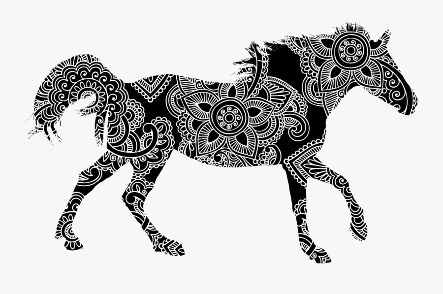 Art,livestock,horse Tack - Arabian Horse Silhouette Clip Art, Transparent Clipart