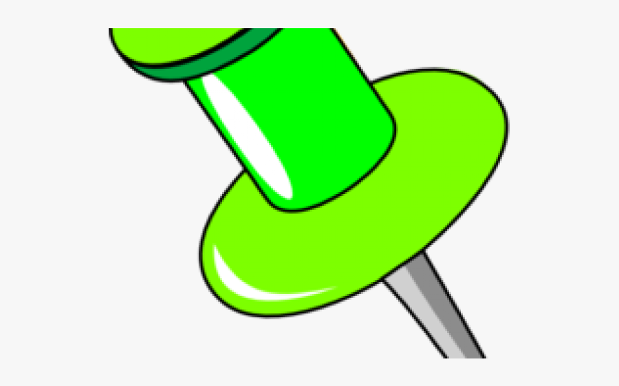 Tack Cliparts - Clip Art Thumb Tack, Transparent Clipart