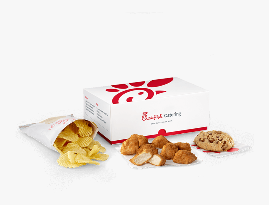 Clip Art Catering Party Platters And - Chick Fil A Nuggets Box, Transparent Clipart