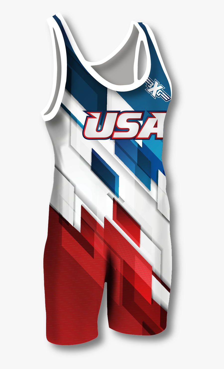 Usa Wrestling Singlet, Transparent Clipart