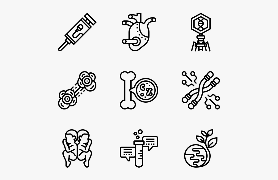 Bioengineering - Essential Oil Icon Png, Transparent Clipart