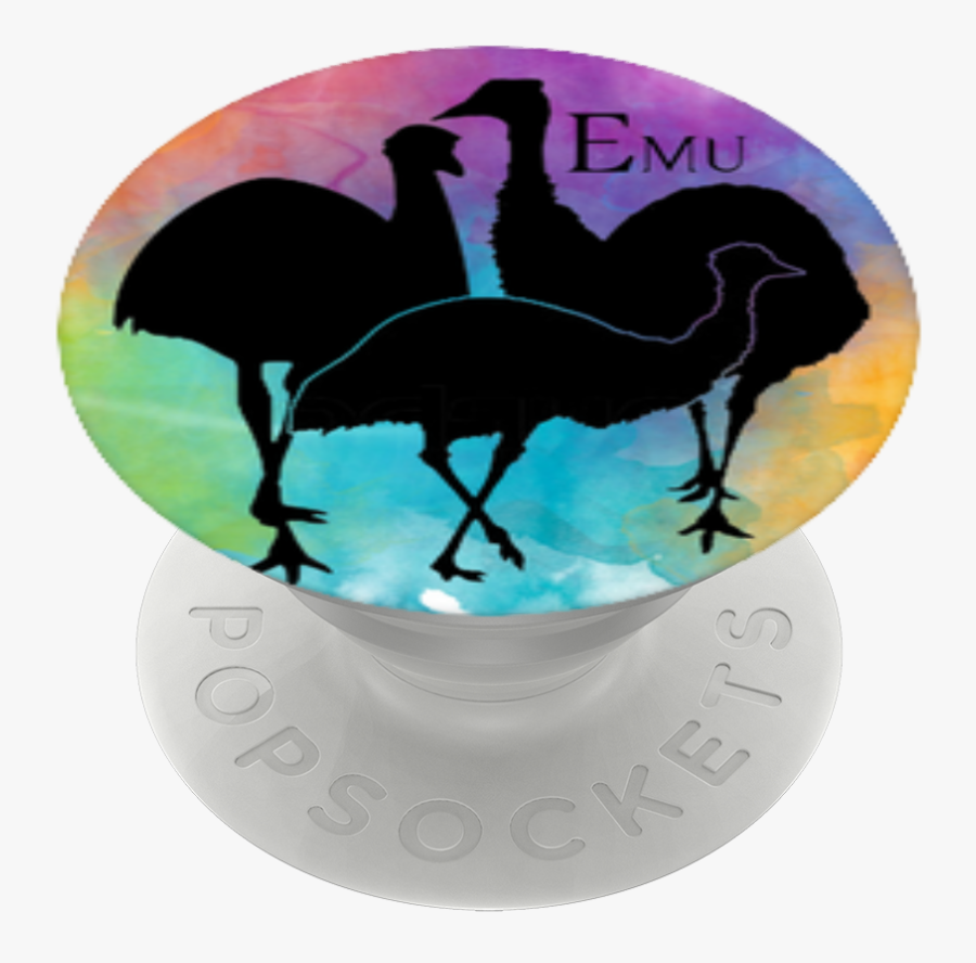 Emu Family, Popsockets - Silhouette, Transparent Clipart
