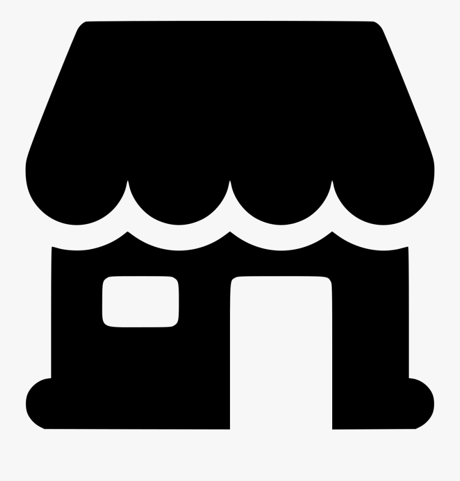 Shop Market Marketplace Store Ecommerce Shopping Building - Market Icon Png, Transparent Clipart