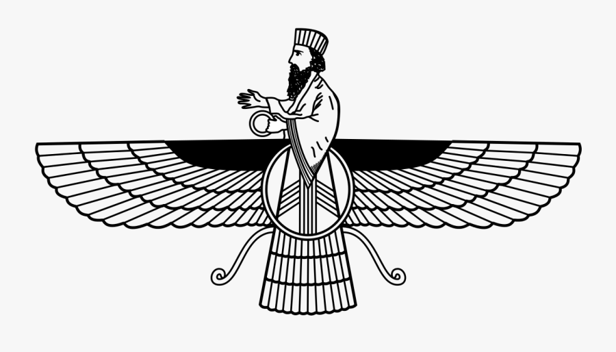 Zoroastrismus - Zoroastrianism Symbol, Transparent Clipart