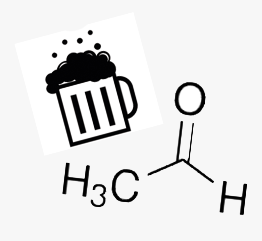 Alcohol Clipart Alcohol Poisoning - Structure Of Isopropyl Acetate, Transparent Clipart