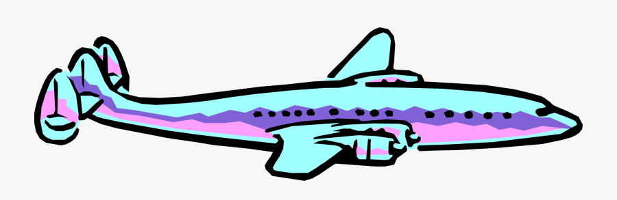 Passenger Plane Airplane In Flight, Transparent Clipart