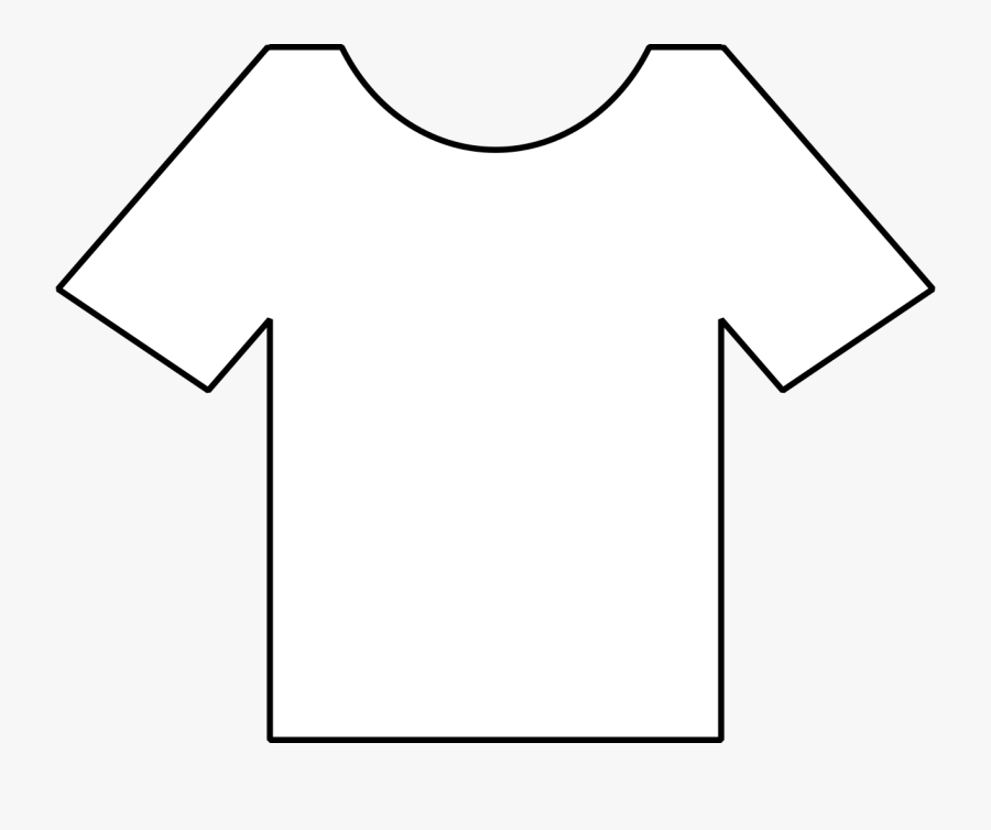 T-shirt - Line Art, Transparent Clipart