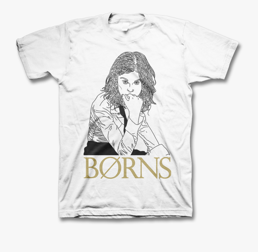 Tee Shirt Outline - Kaws T Shirt Elmo, Transparent Clipart