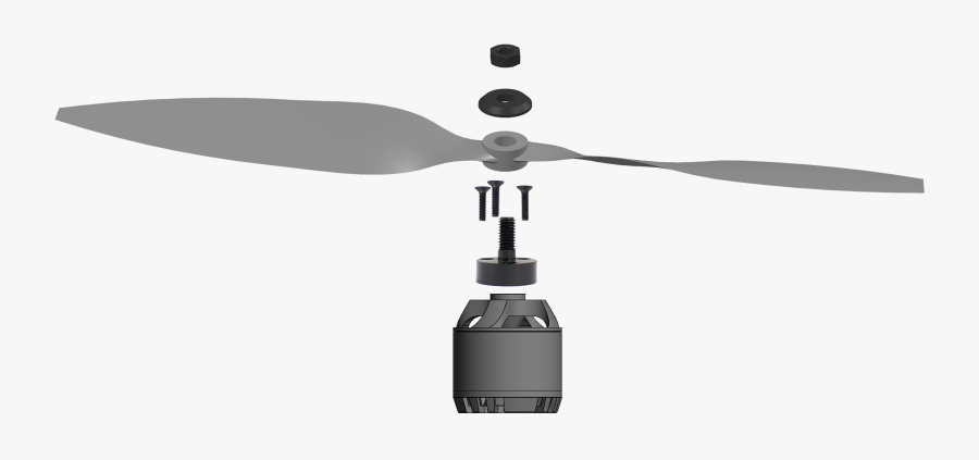 Motor, How Build Drone Definitive Guide For Newbies - Drone Motor And Propeller, Transparent Clipart