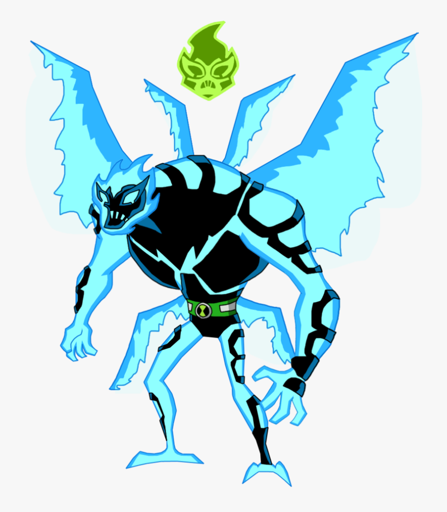 Ben 10 Big Chill Fusions Clipart , Png Download - Ben 10 Big Chill Fusion, Transparent Clipart