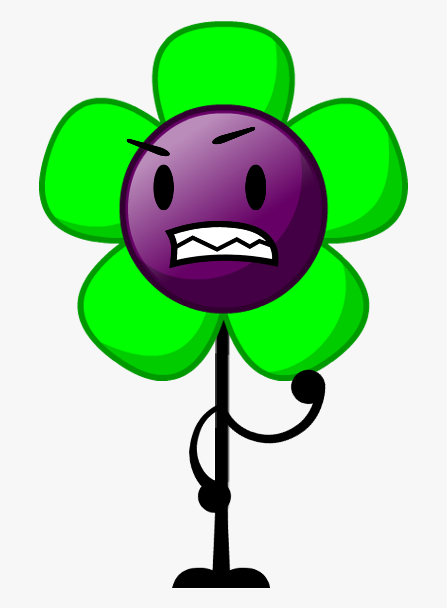 One Of The Recommended Characters Who Had A Chance - Bfdi Flower Png, Transparent Clipart