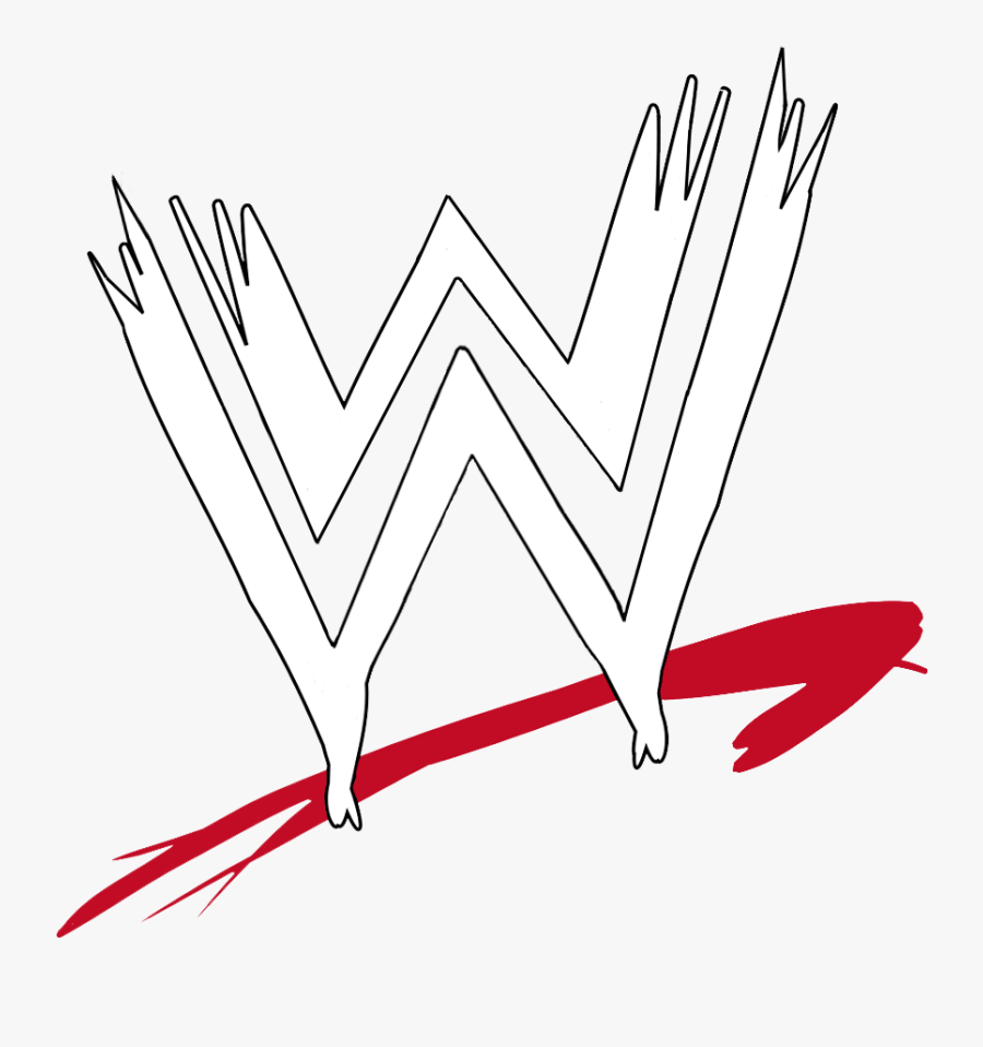 Wwf Attitude Lo - Line Art, Transparent Clipart