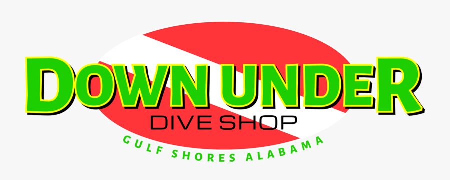 Clip Art - Down Under Dive Shop Logo, Transparent Clipart